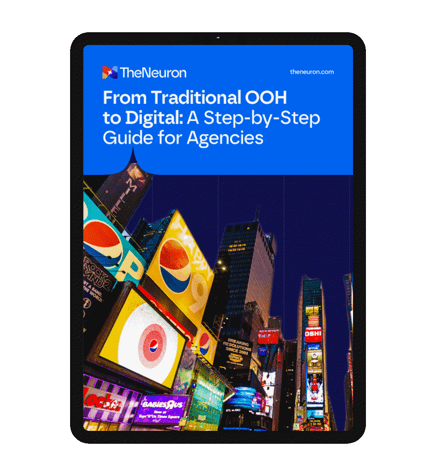From Traditional OOH to Digital DOOH — free guide cover