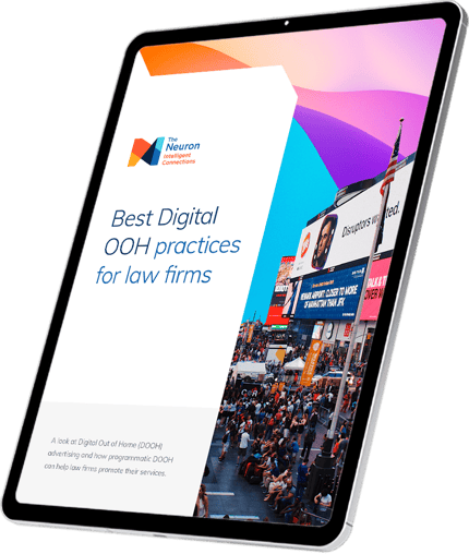 DOOH Best Practices for Law Firms — free guide cover