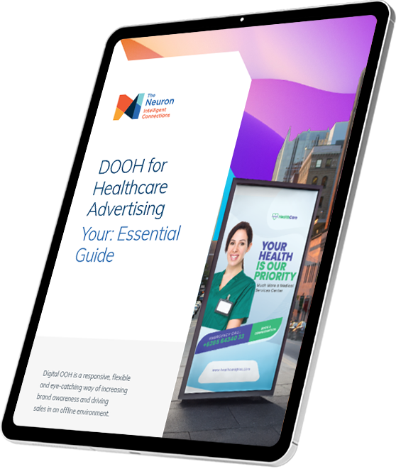 DOOH for Healthcare Advertising — free guide cover