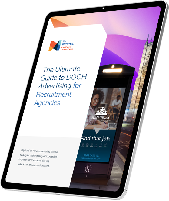 The Ultimate Guide to DOOH for Recruitment Agencies — free guide cover