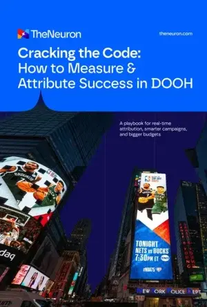 How to Measure & Attribute DOOH Success — free guide cover
